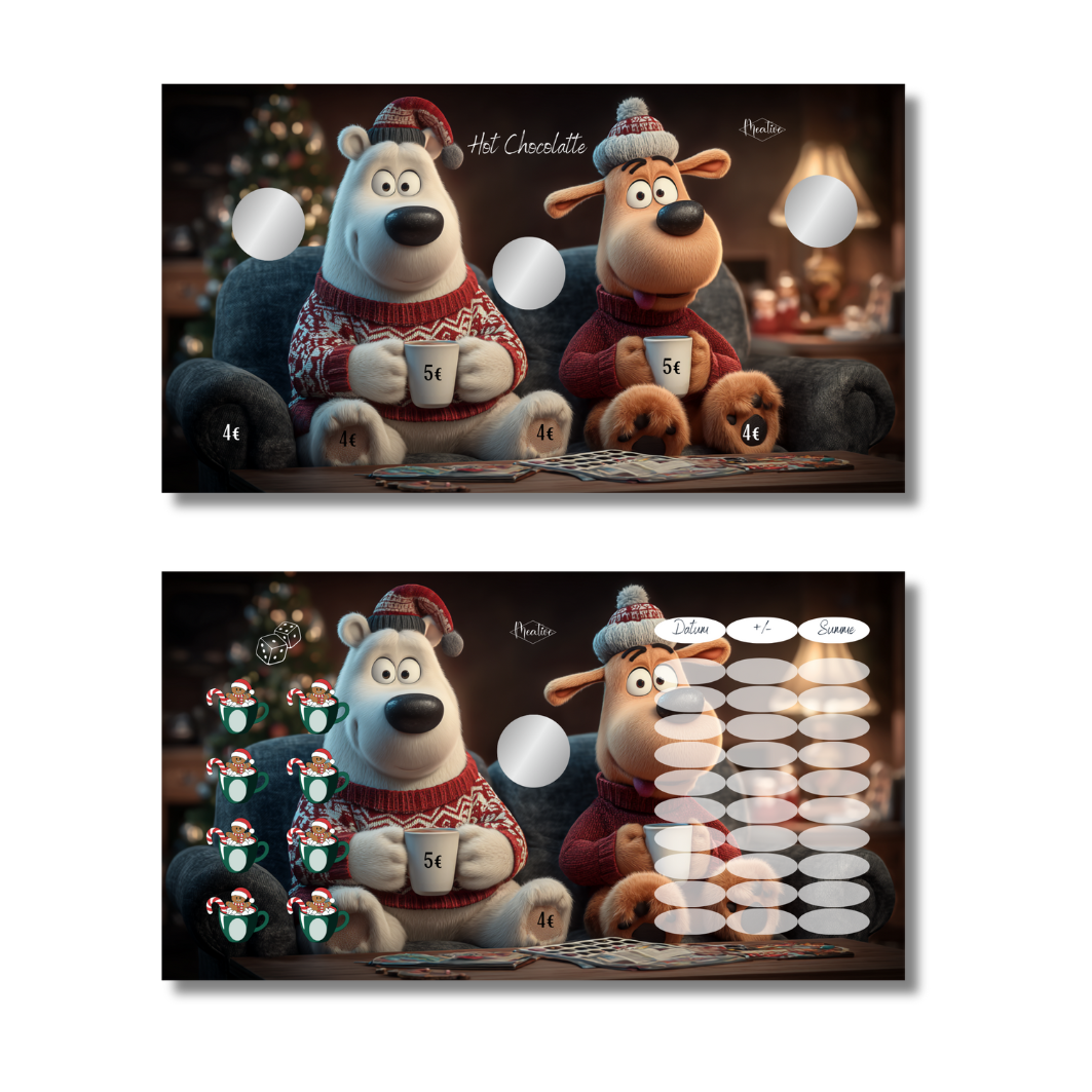 Hot Chocolate - Rubbeln und abstreichen