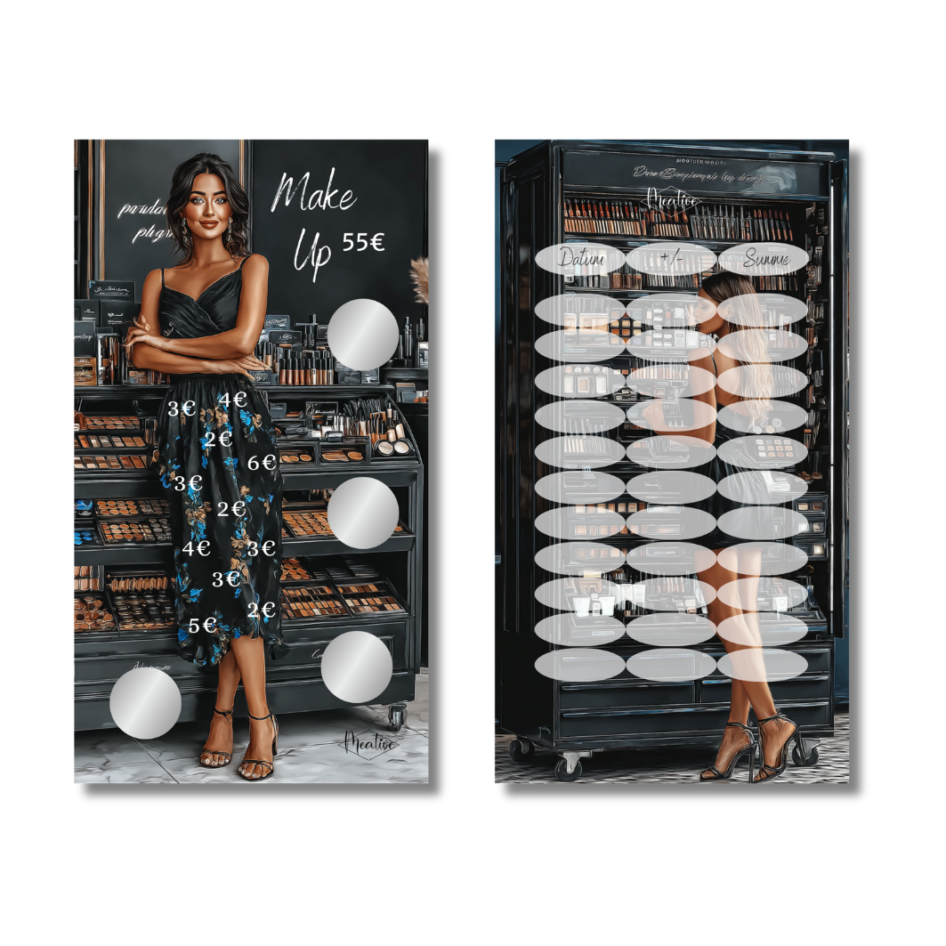 Make Up - Rubbeln und abstreichen