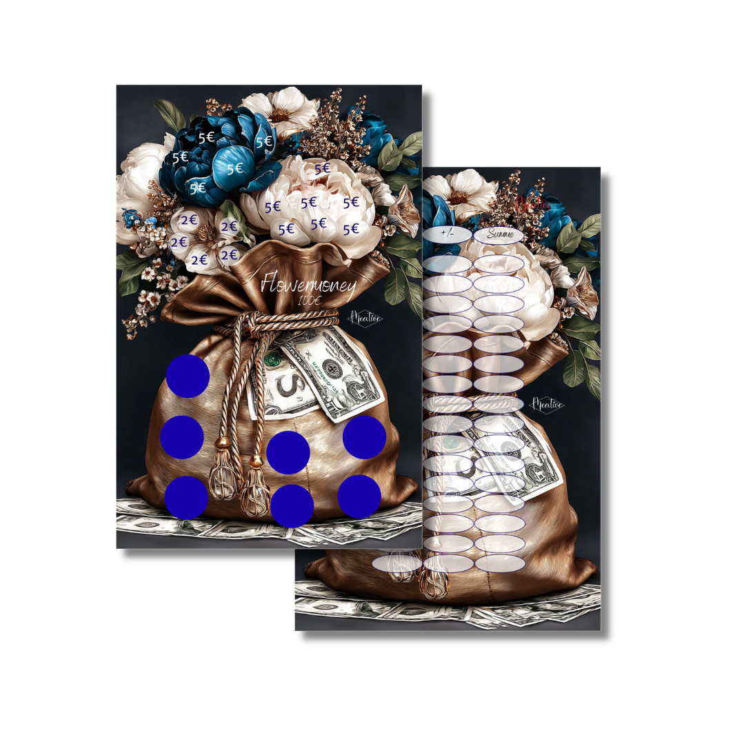Flower Money - Challenge zum abheften
