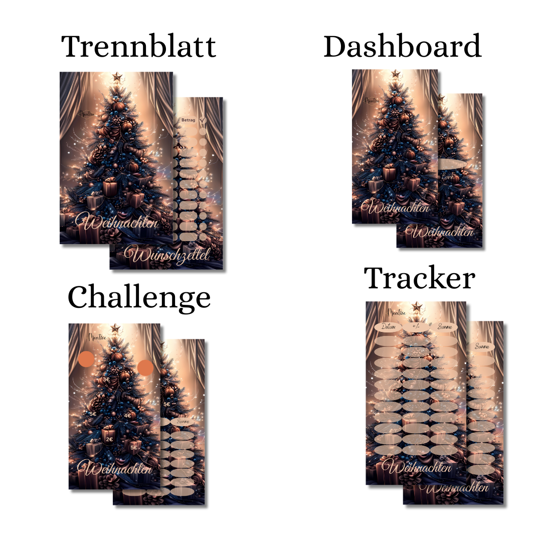 Sparziel Set Weihnachten