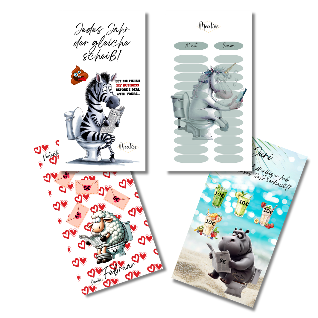 Jahres-Sparchallenge Jedes Jahr der gleiche scheiß!