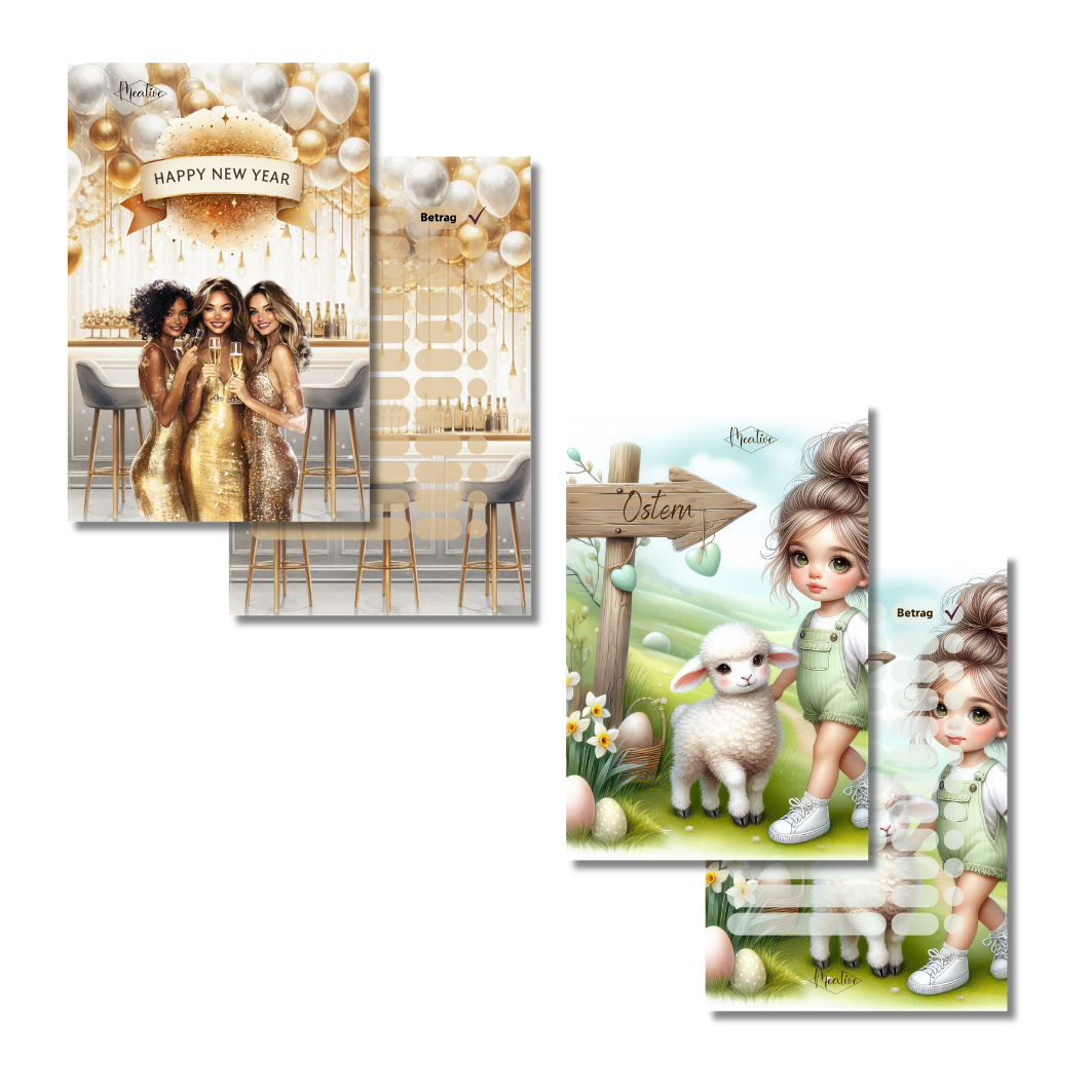 Trennblatt-Set Ostern und Silvester