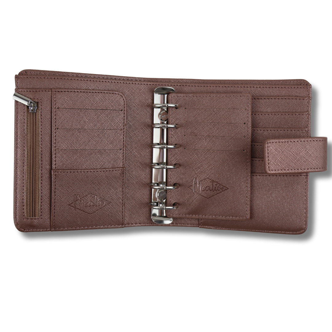 Meative Deluxe Binder | glatte und grobe Struktur | DIN A7