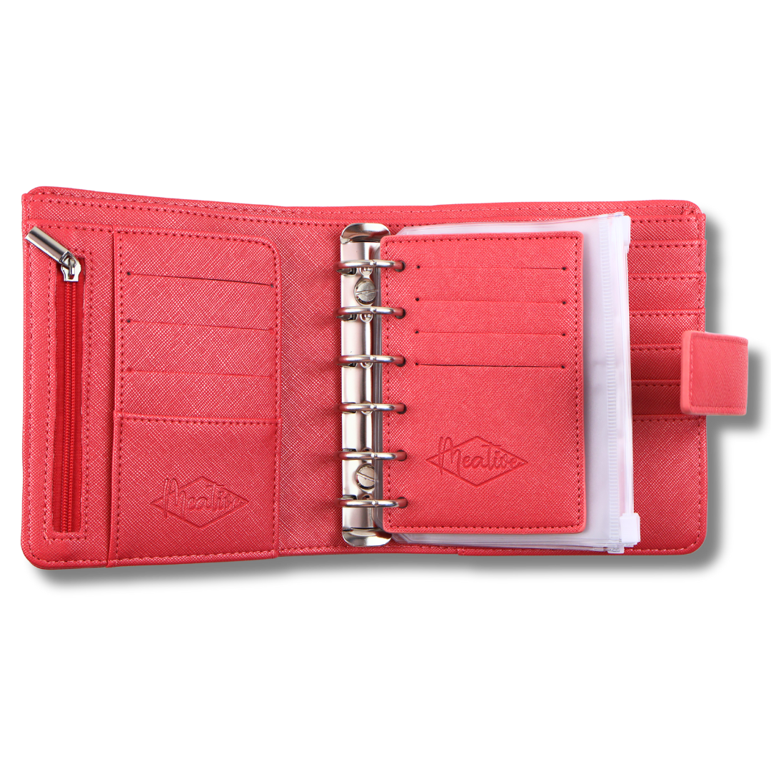 Meative Deluxe Binder | glatte und grobe Struktur | DIN A7