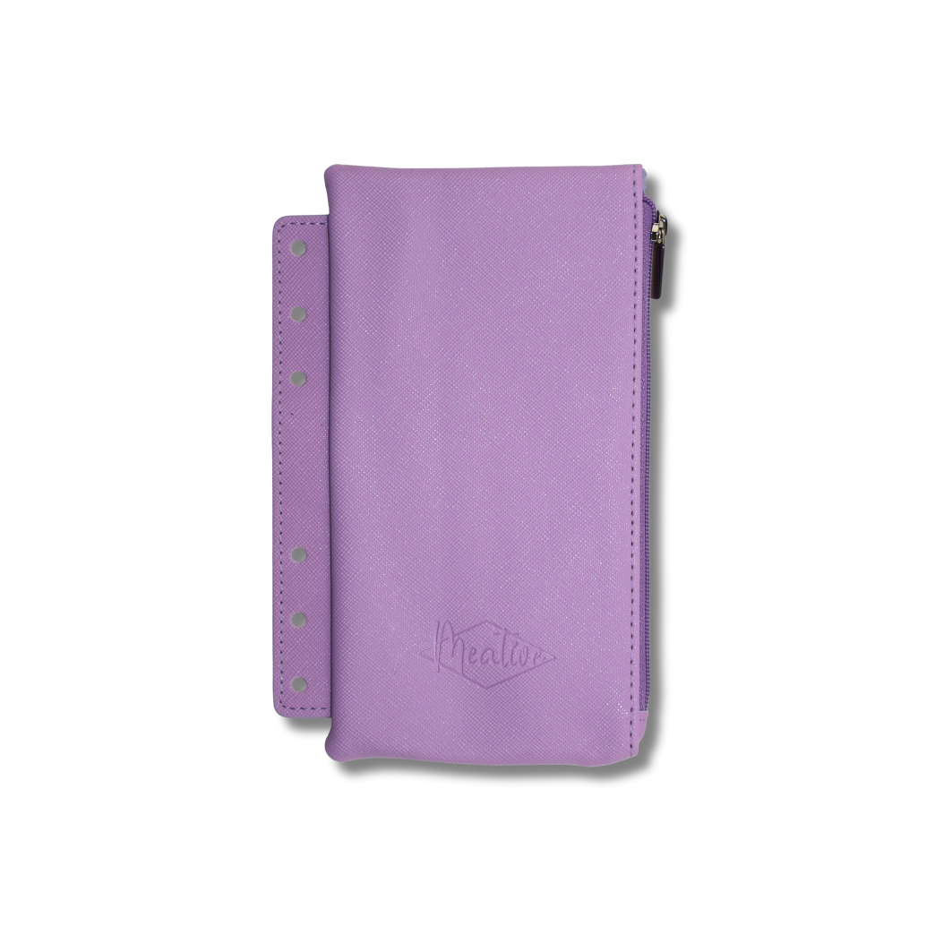 Bindertaschen A6 Deluxe glatte Struktur