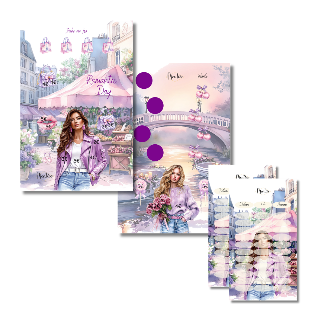 Romantic Day - Challenge zum abheften