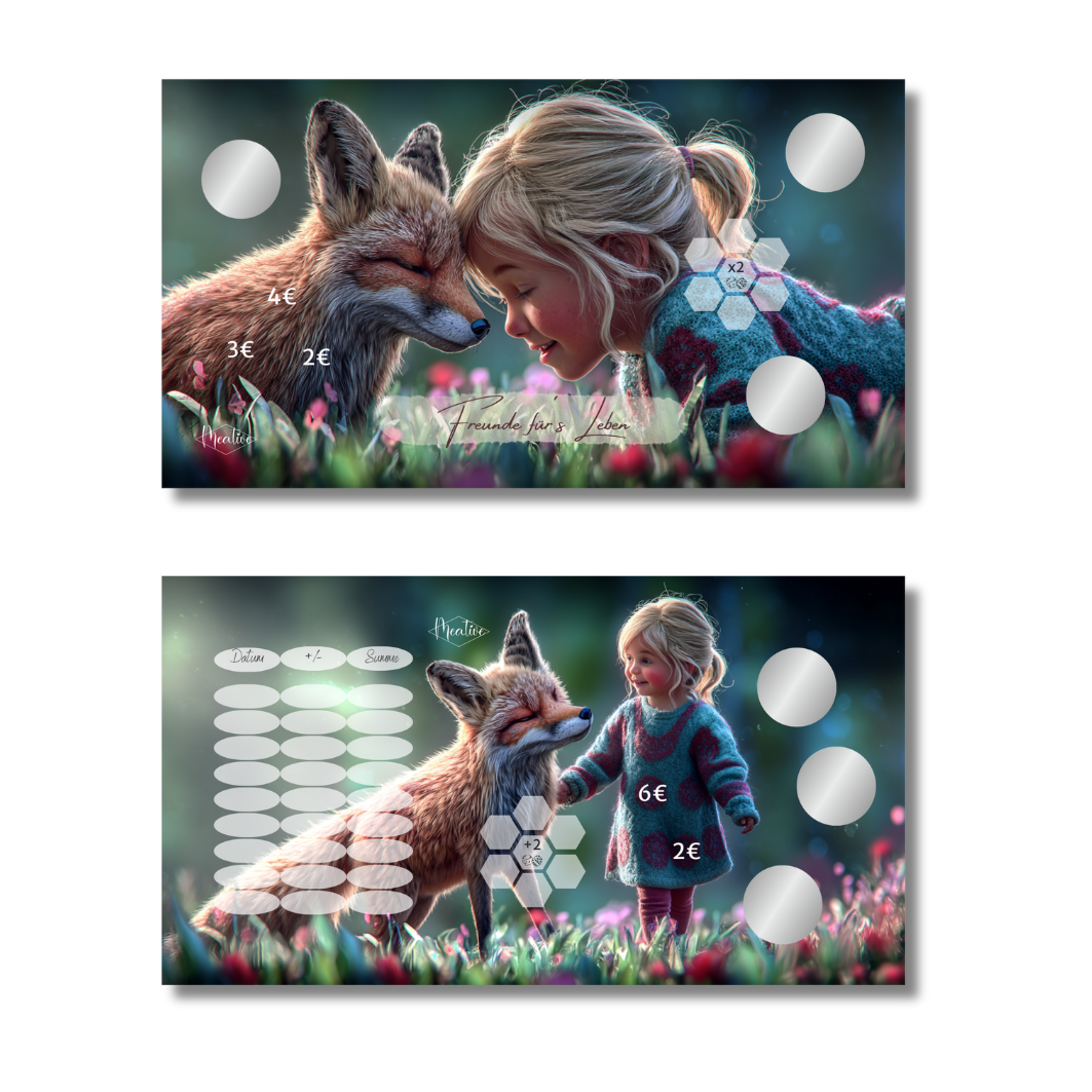 Freunde für´s Leben - Rubbeln, Würfeln und abstreichen