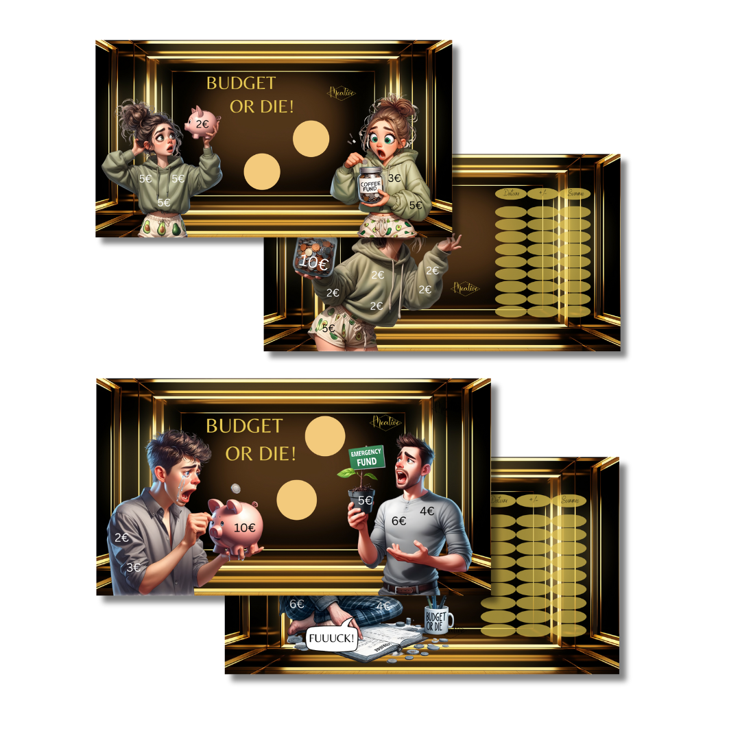 Budget or Die - 2 Challenges!! - Rubbeln und abstreichen