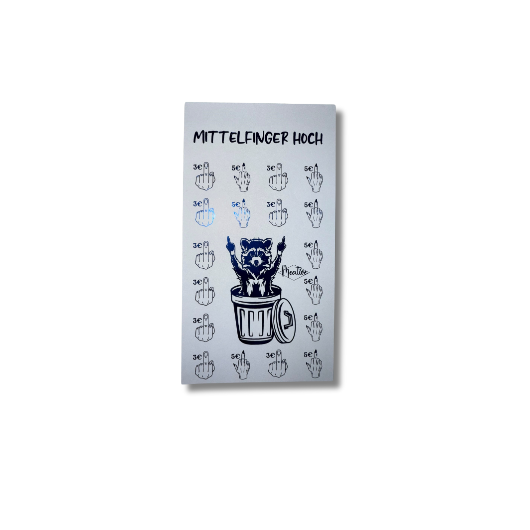 Mittelfinger Hoch