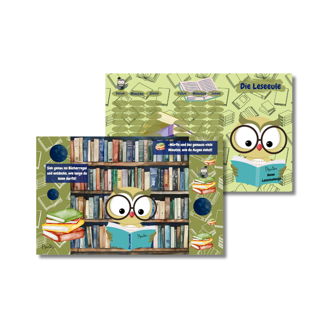 Meative Lesechallenge-Set Kids "Die Leseeule"