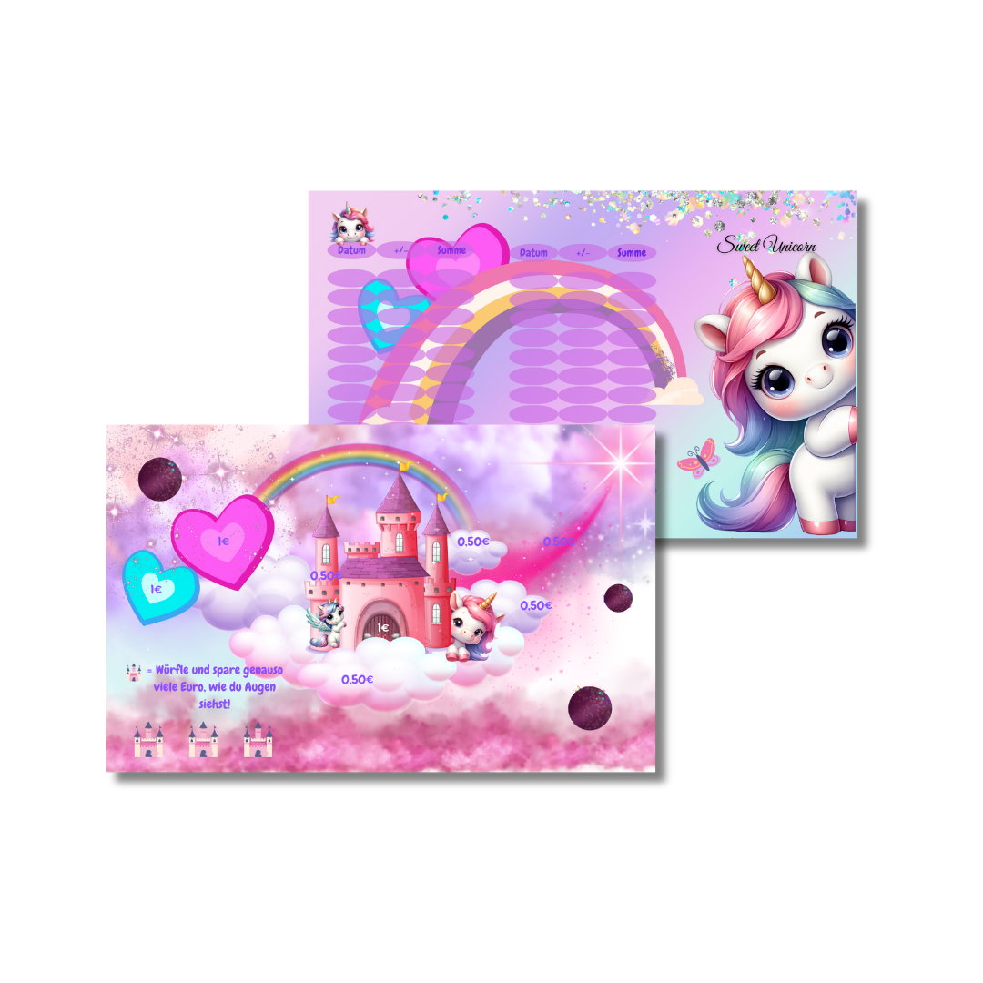 Meative Sparchallenge-Set Kids "Sweet Unicorn"