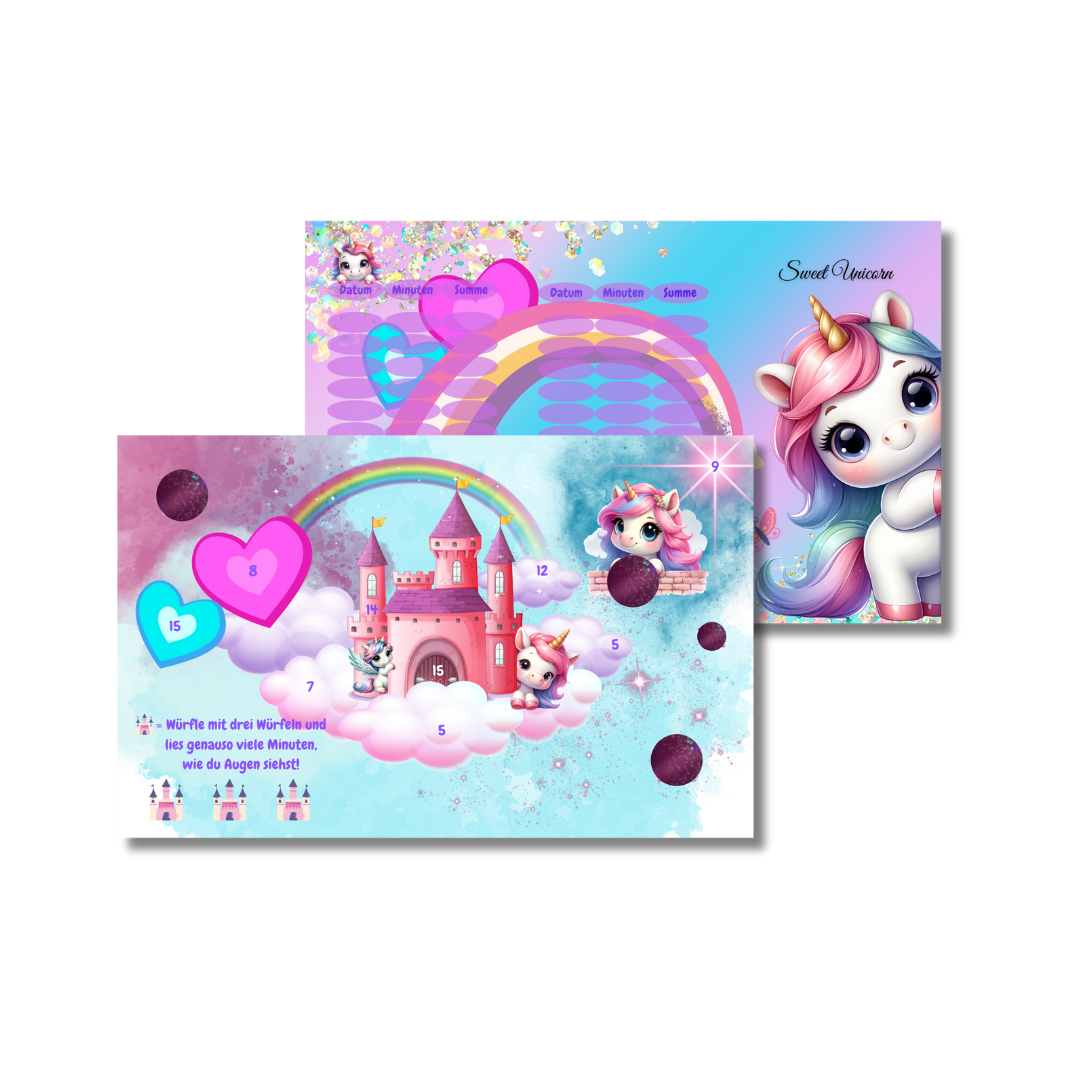 Meative Lesechallenge-Set Kids "Sweet Unicorn"