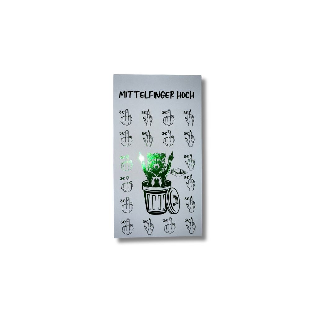 Mittelfinger Hoch