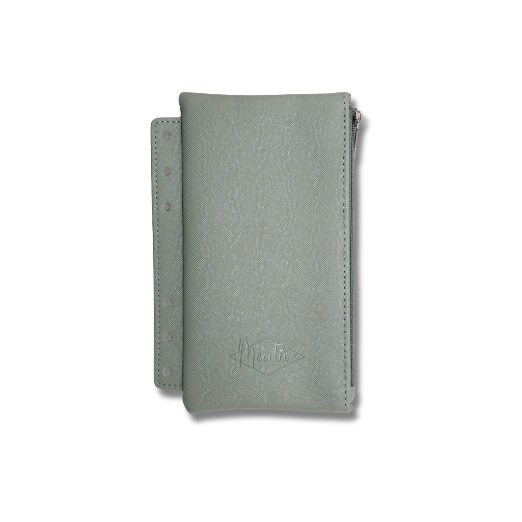 Bindertaschen A6 Deluxe glatte Struktur