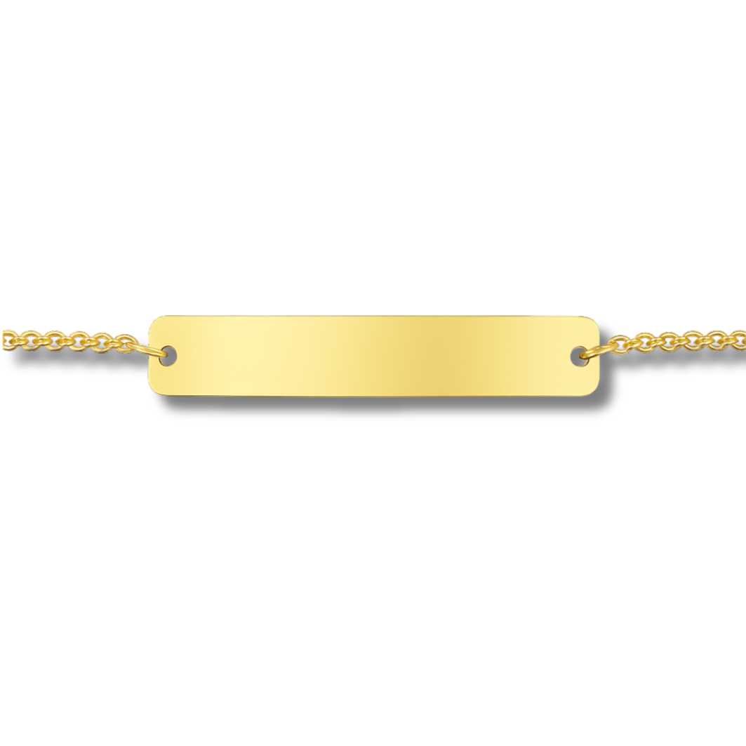 Personalisiertes Armband – in Gold, Roségold, Silber, schwarz und Rainbow