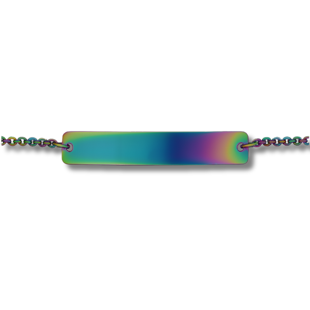 Personalisiertes Armband – in Gold, Roségold, Silber, schwarz und Rainbow