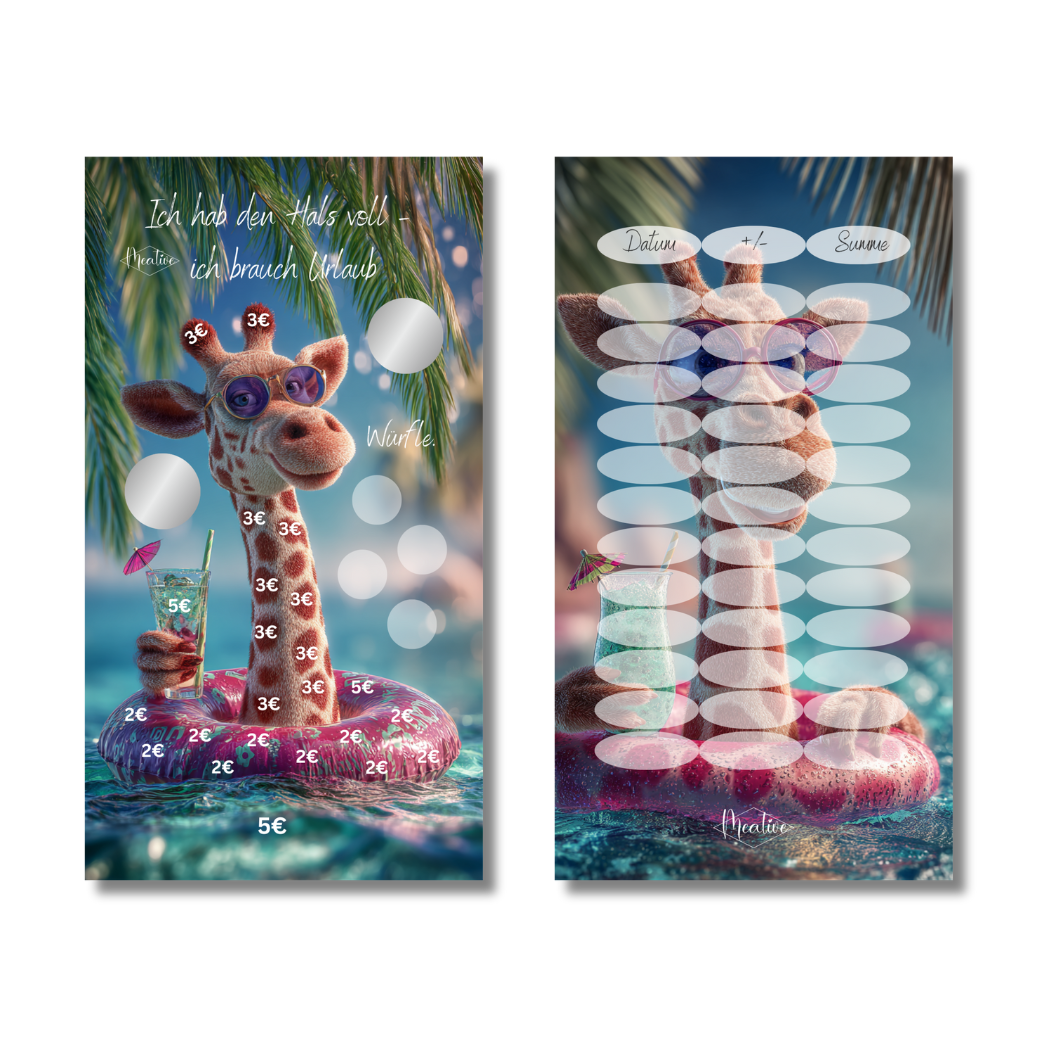 Ich hab den Hals voll - Rubbeln, Würfeln und abstreichen