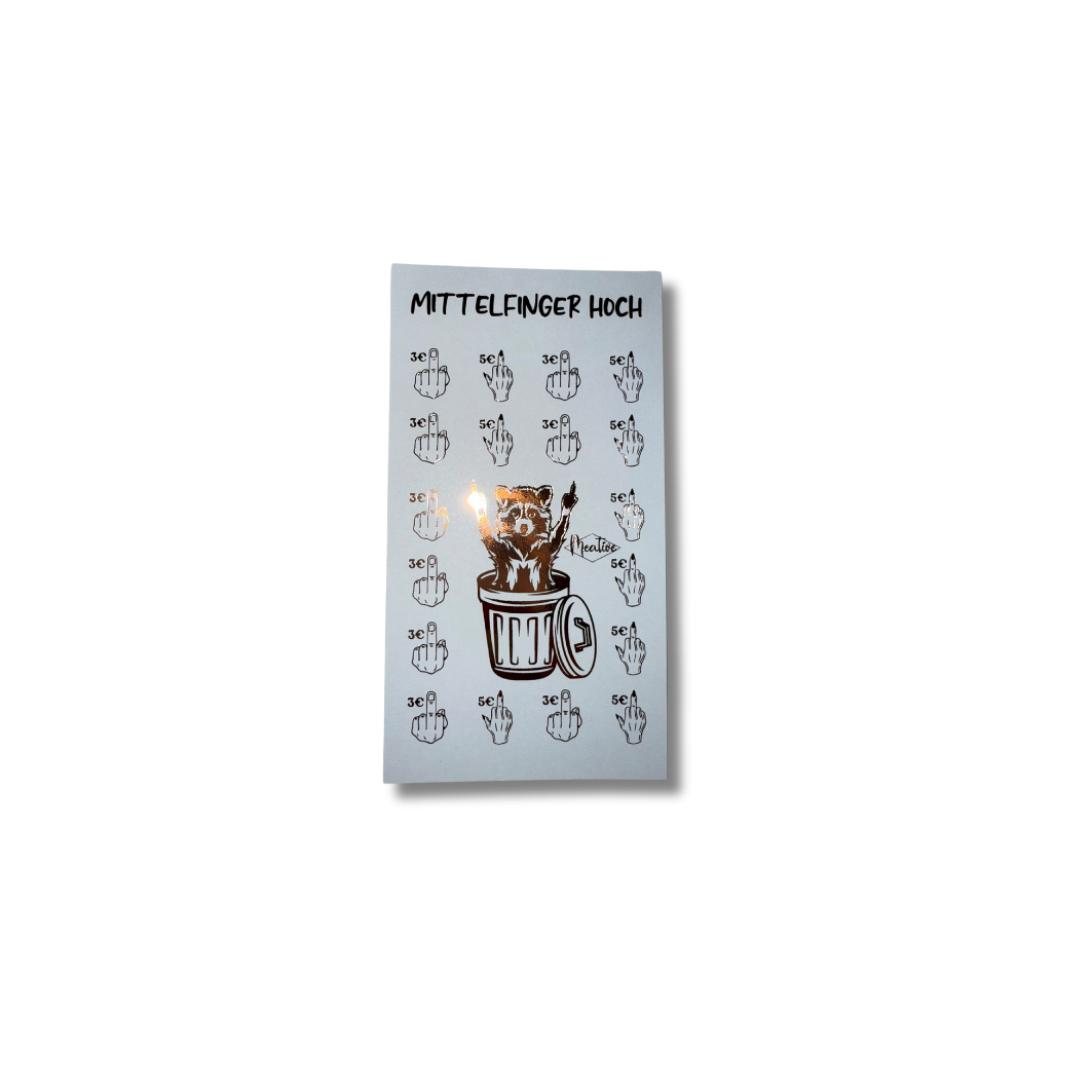 Mittelfinger Hoch