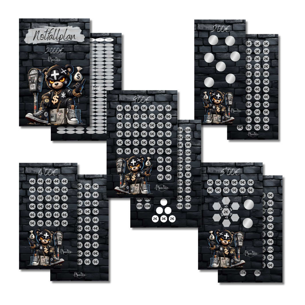 Notfallplan 2000€ zum abheften