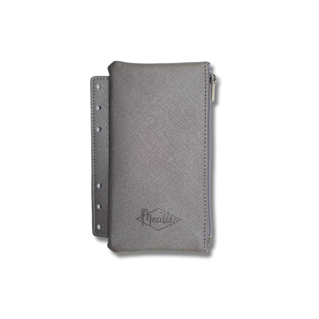 Bindertaschen A6 Deluxe glatte Struktur