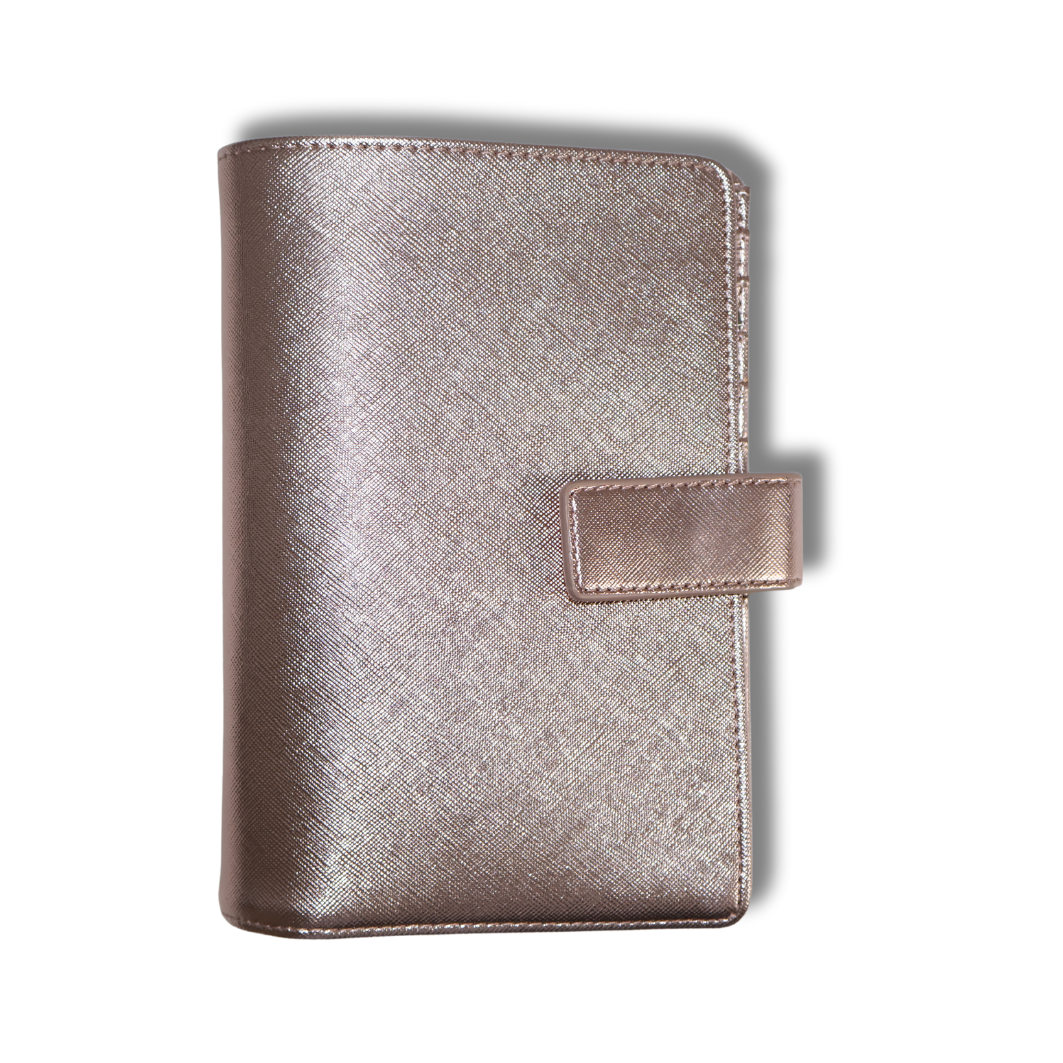 Meative Deluxe Binder | Metallic glatte Struktur | DIN A6