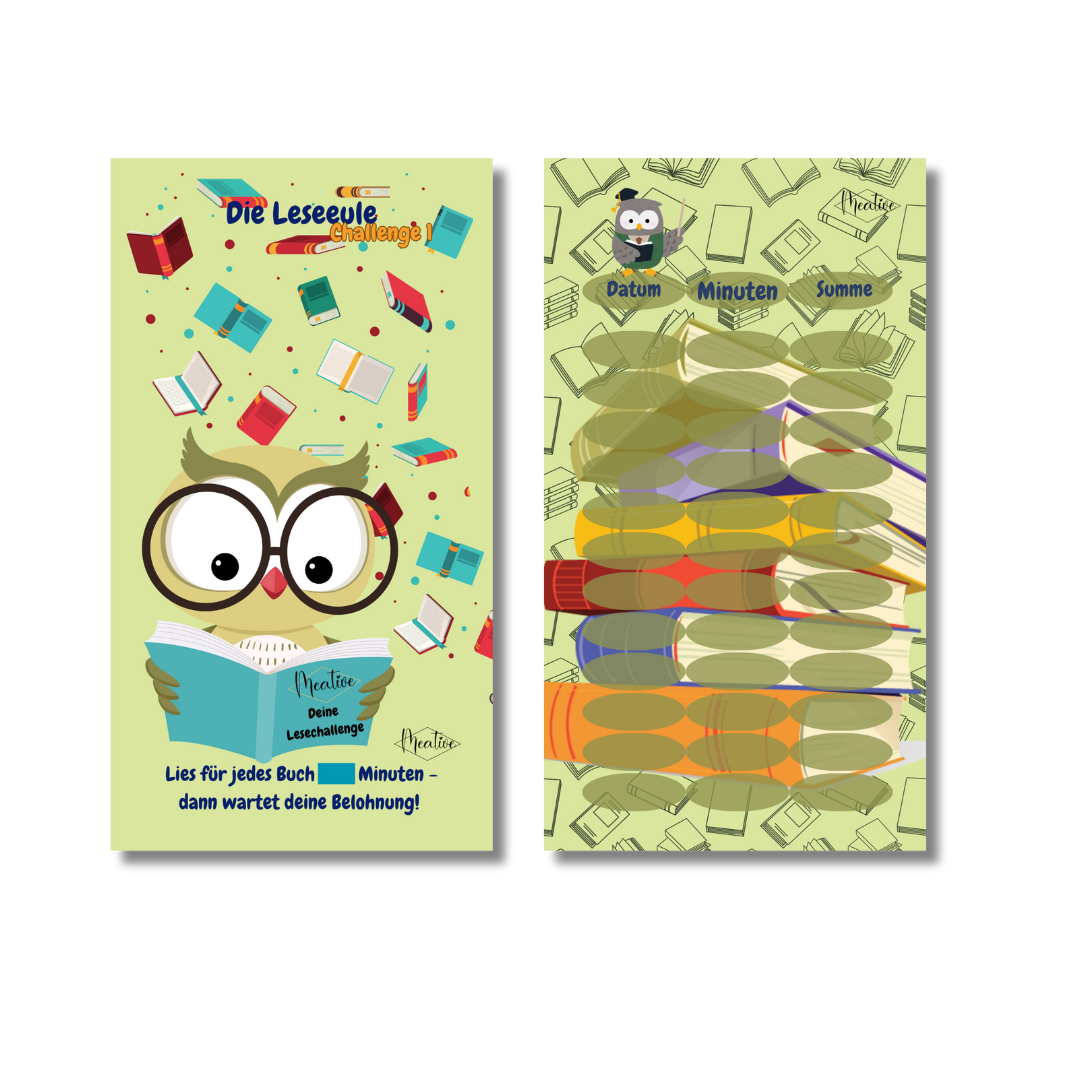 Meative Lesechallenge-Set Kids "Die Leseeule"
