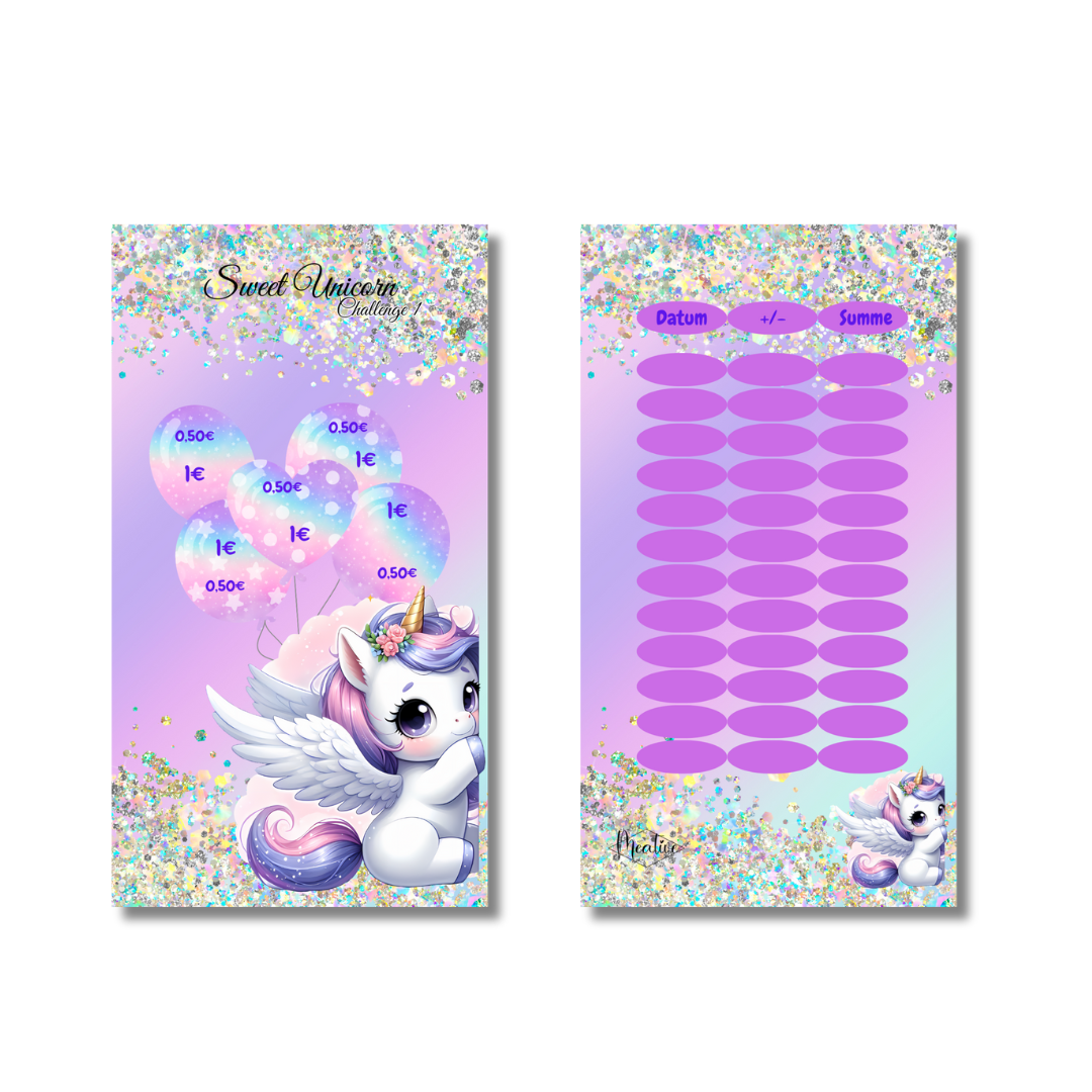 Meative Sparchallenge-Set Kids "Sweet Unicorn"