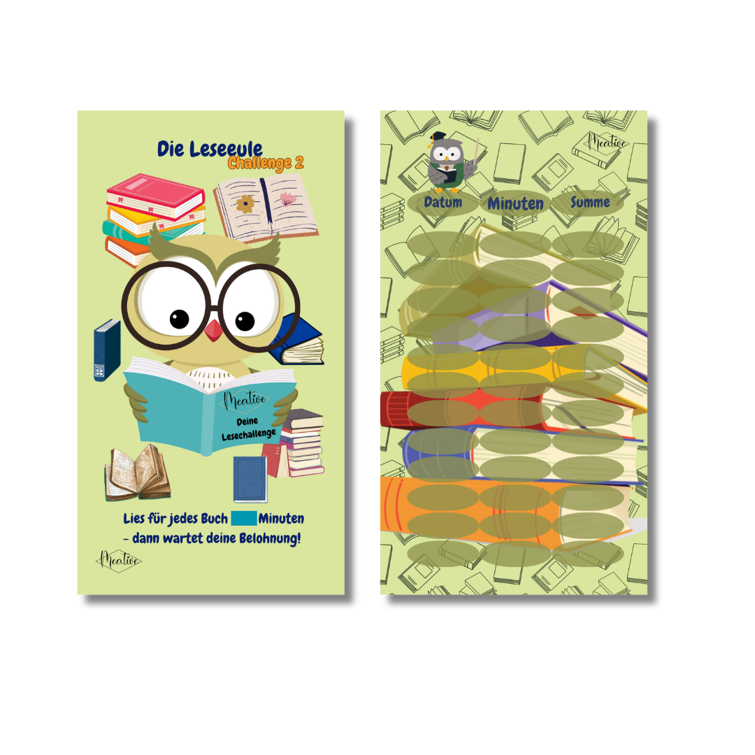 Meative Lesechallenge-Set Kids "Die Leseeule"