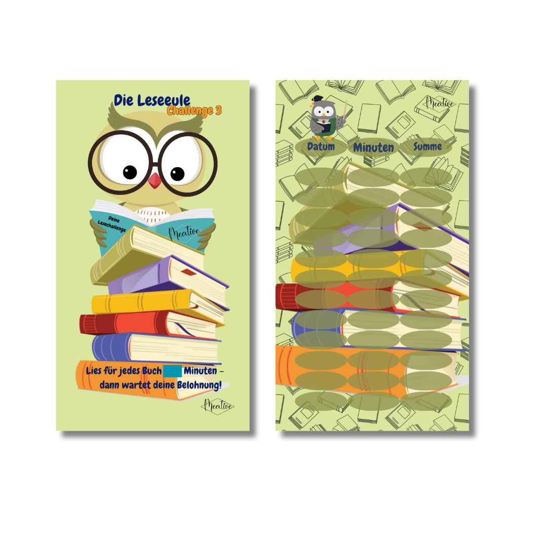 Meative Lesechallenge-Set Kids "Die Leseeule"