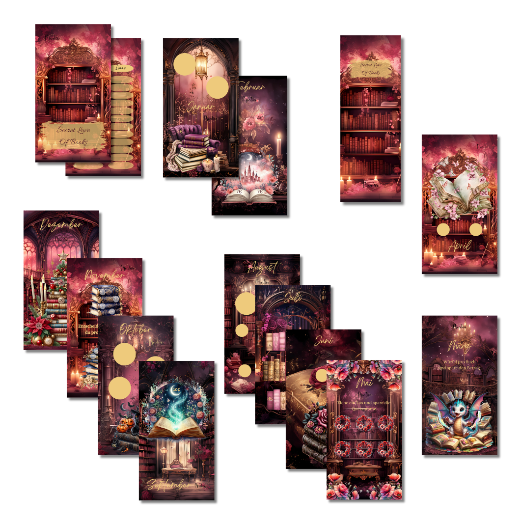 Jahres-Sparchallenge Secret Love Of Books
