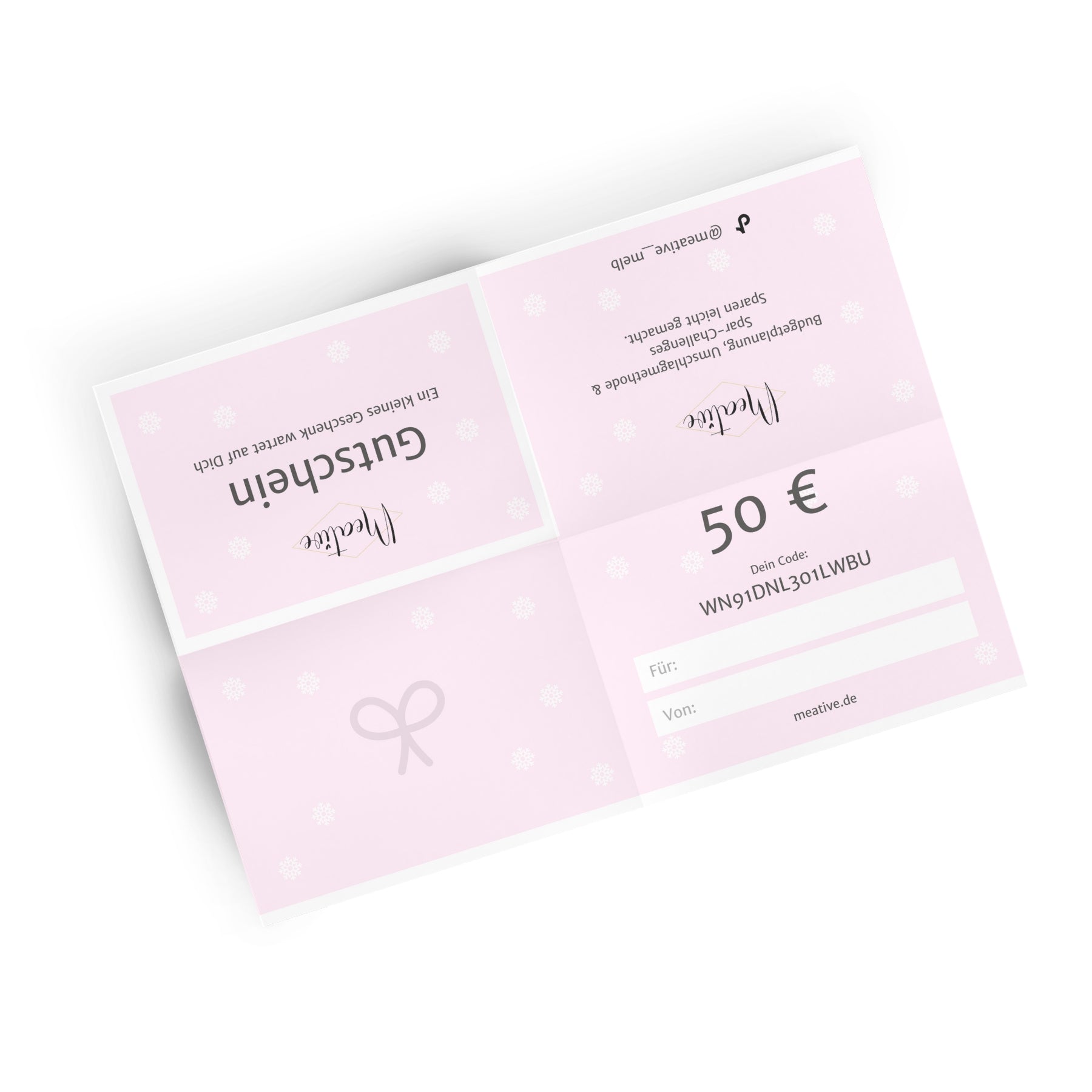Meative Gutschein (digital)