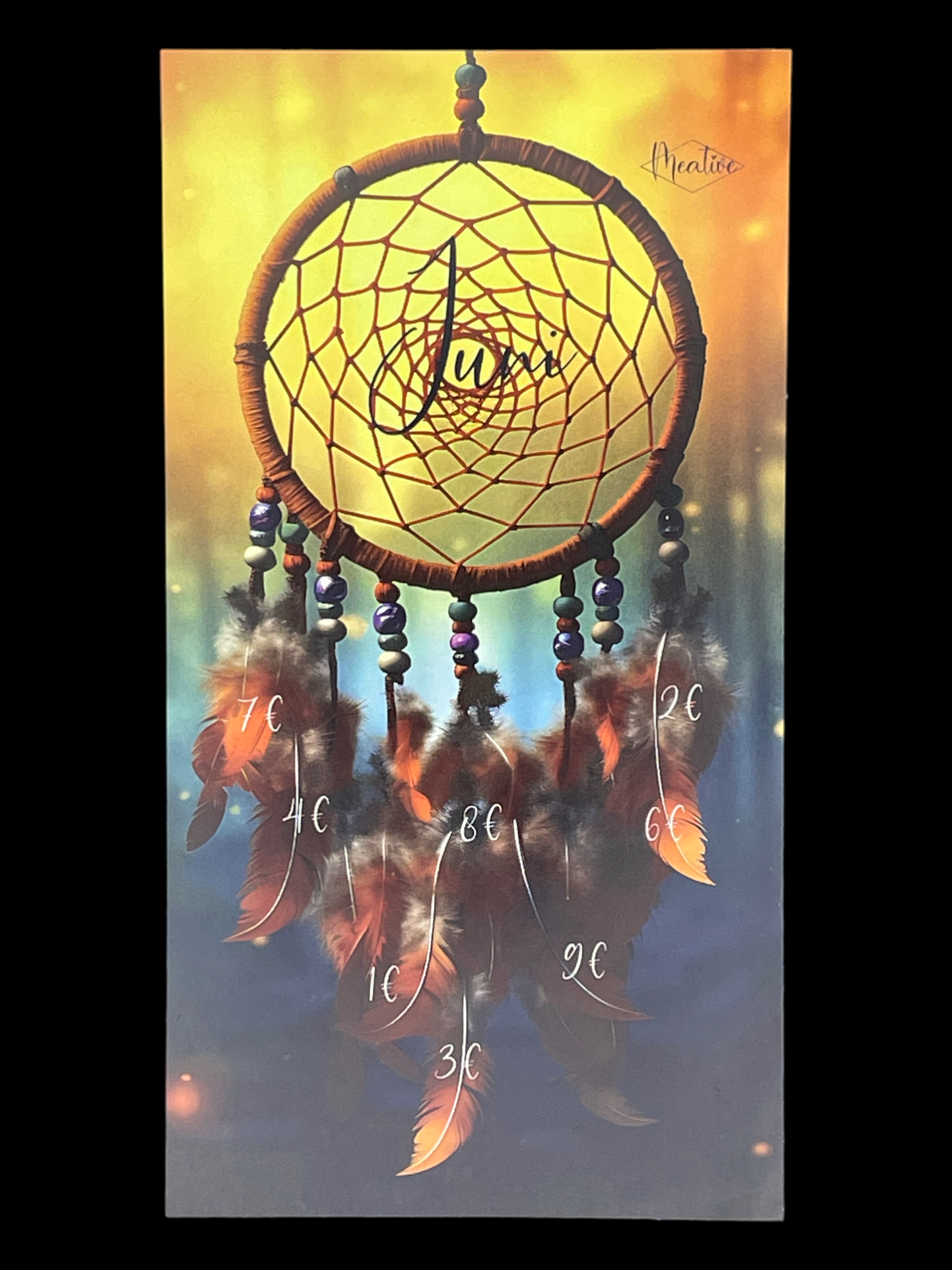 Jahres-Sparchallenge Dreamcatcher (Traumfänger)