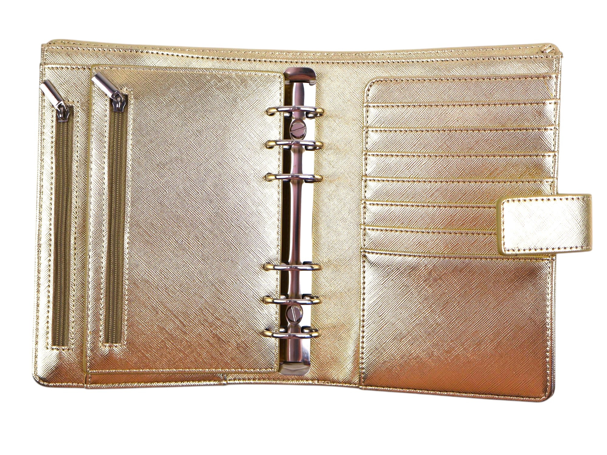 Meative Deluxe Binder | Metallic glatte Struktur | DIN A6