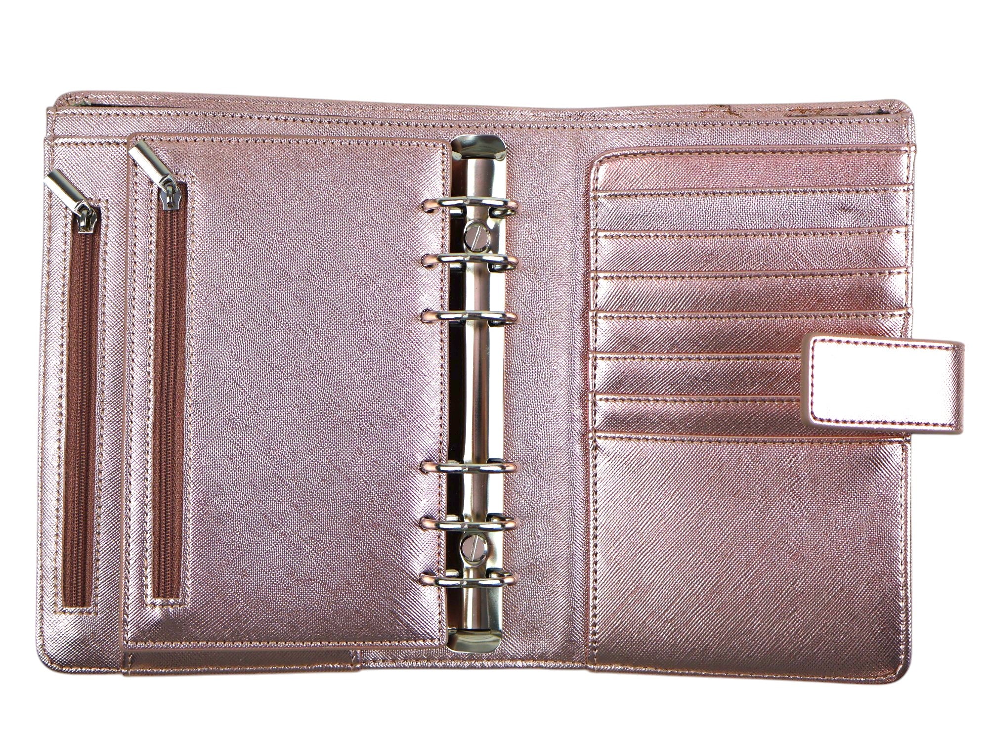 Meative Deluxe Binder | Metallic glatte Struktur | DIN A6