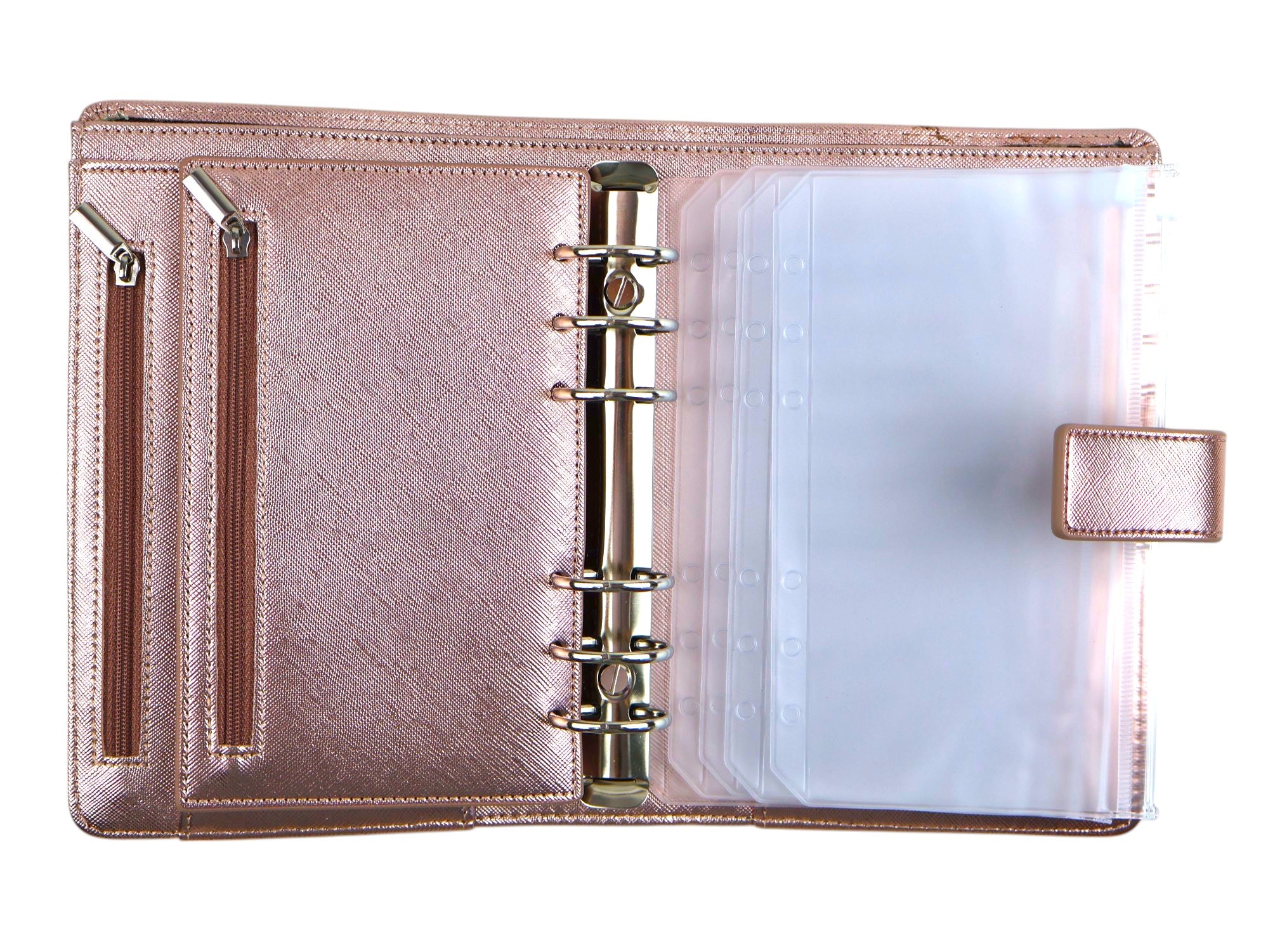 Meative Deluxe Binder | Metallic glatte Struktur | DIN A6