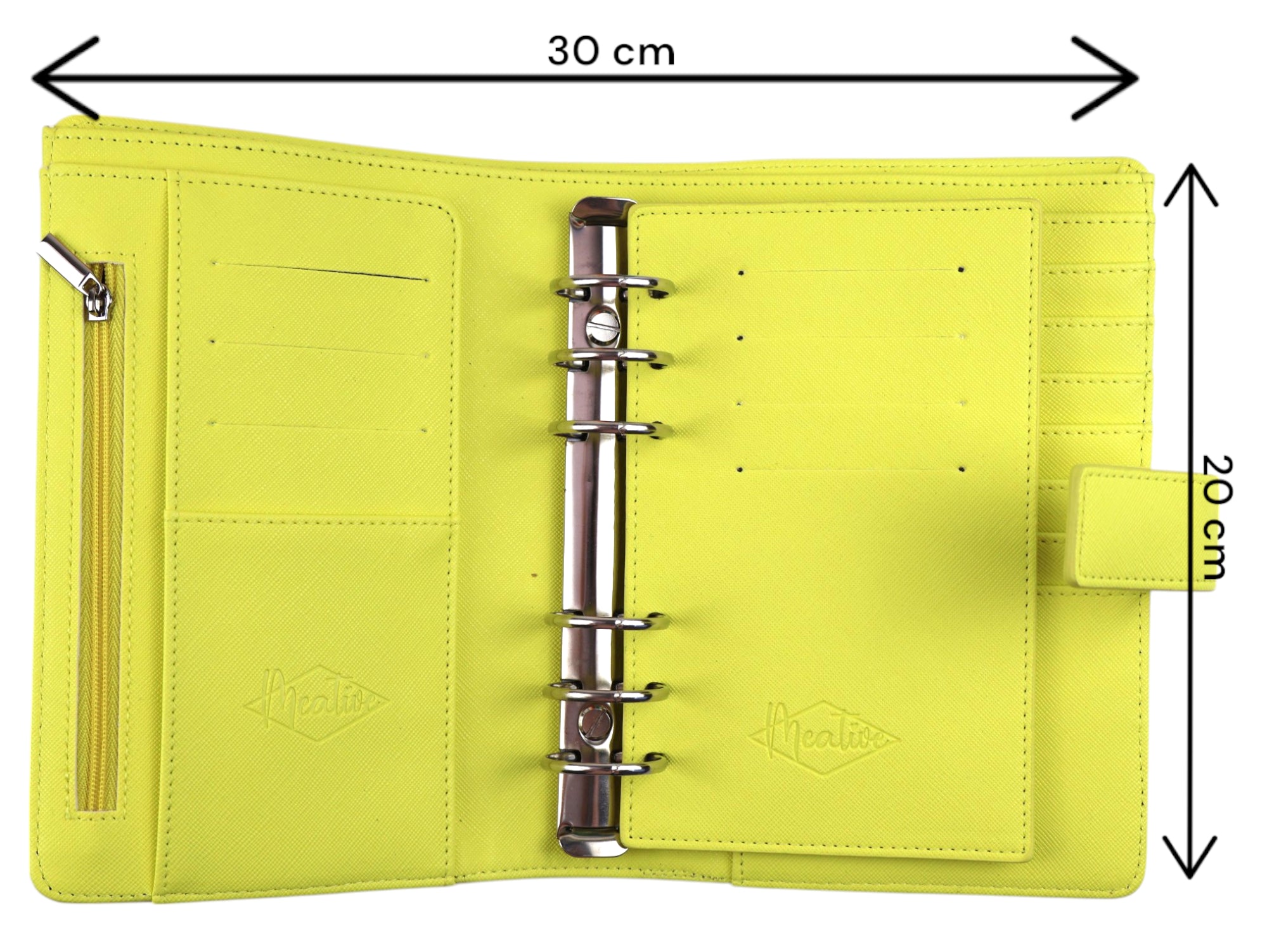 Meative Deluxe Binder | glatte Struktur | DIN A6