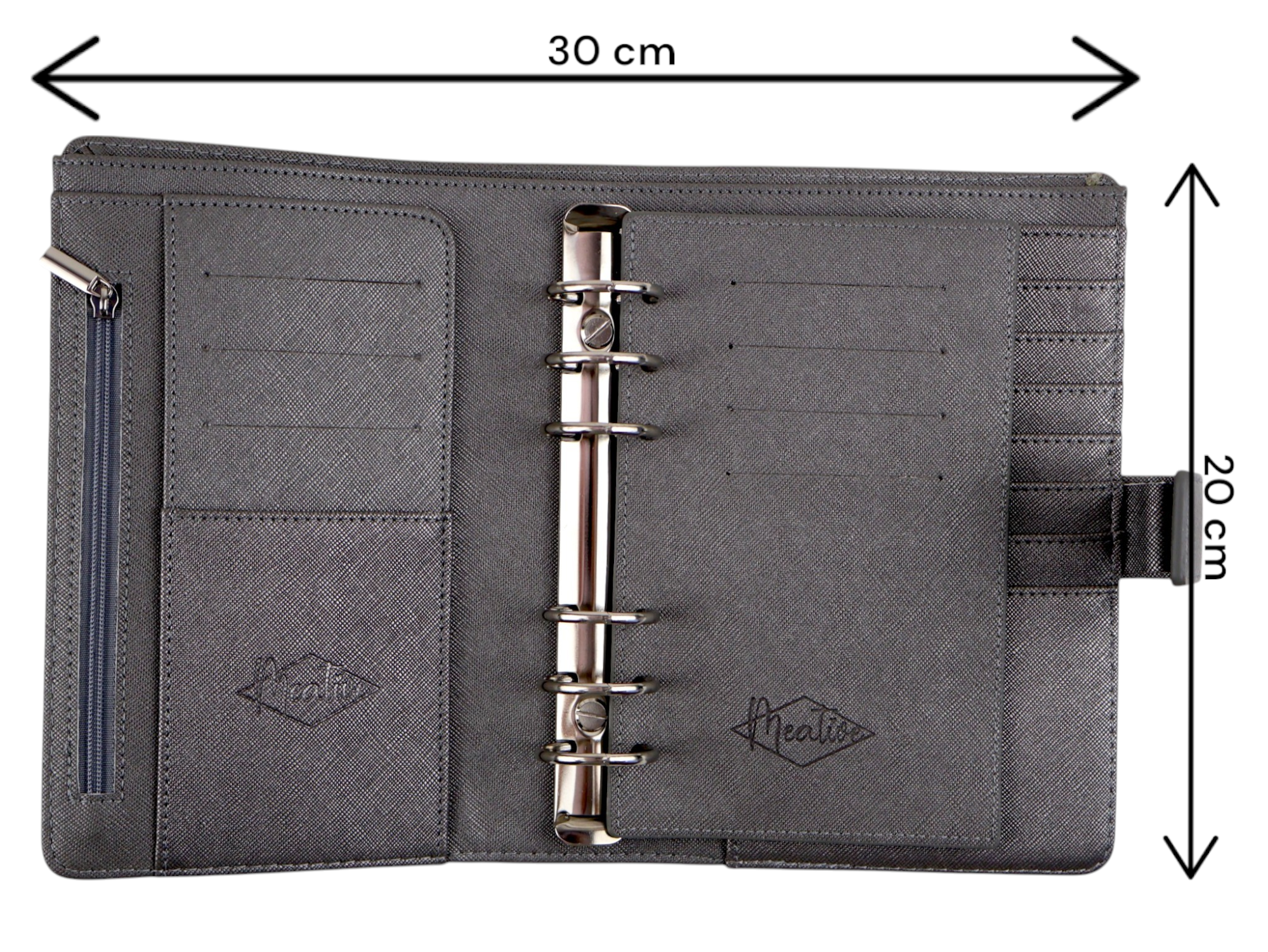 Meative Deluxe Binder | glatte Struktur | DIN A6