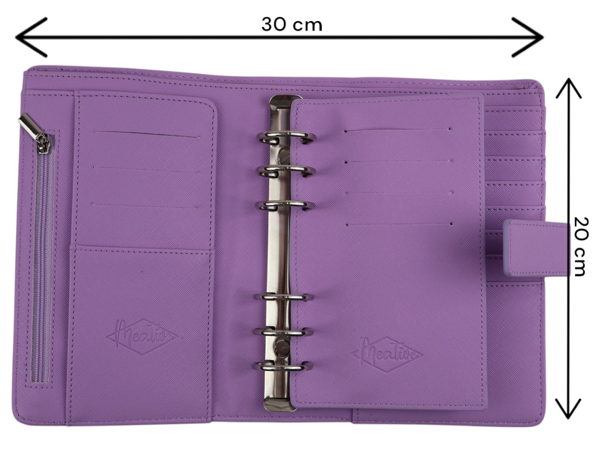 Meative Deluxe Binder | glatte Struktur | DIN A6