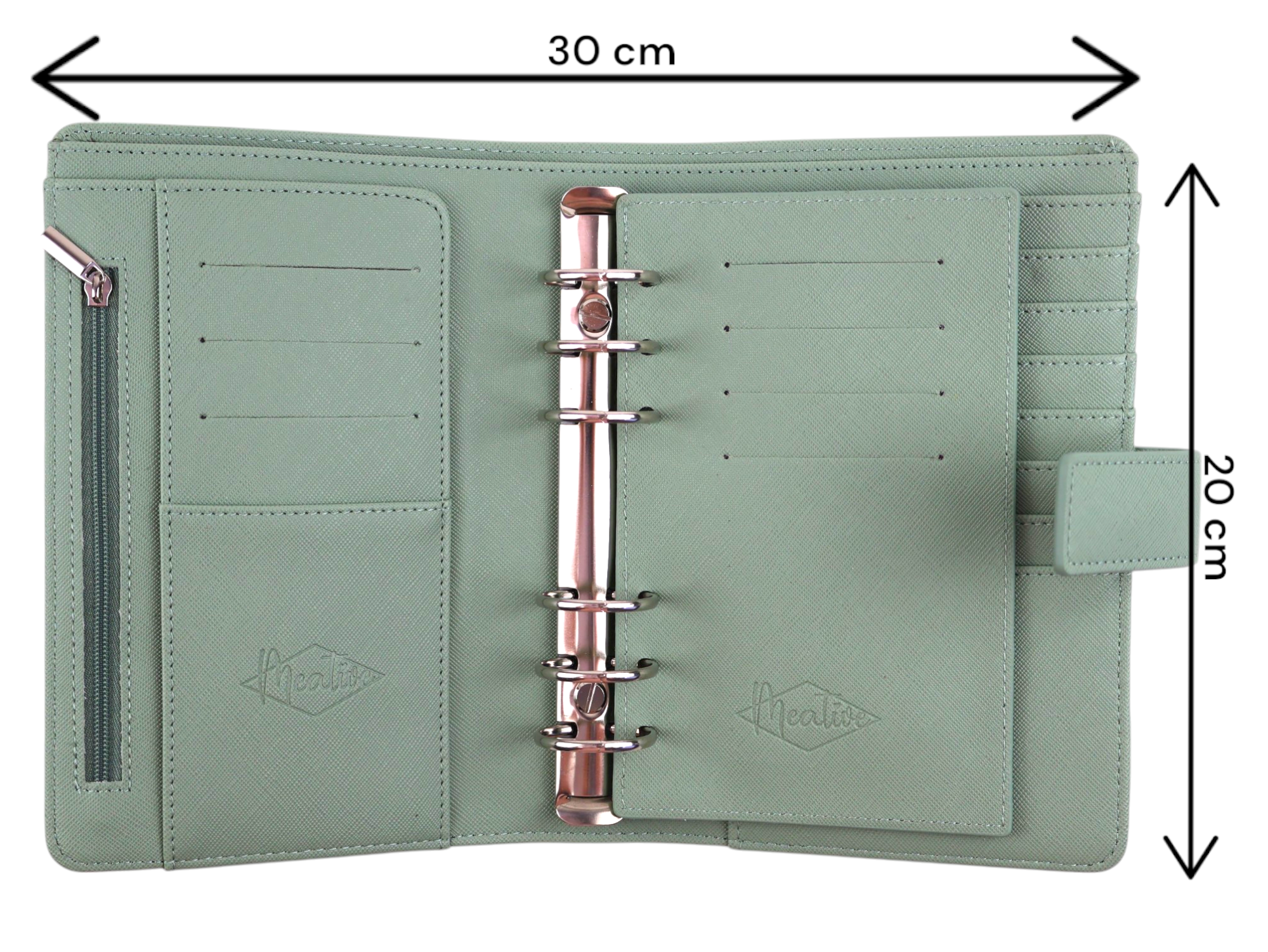 Meative Deluxe Binder | glatte Struktur | DIN A6