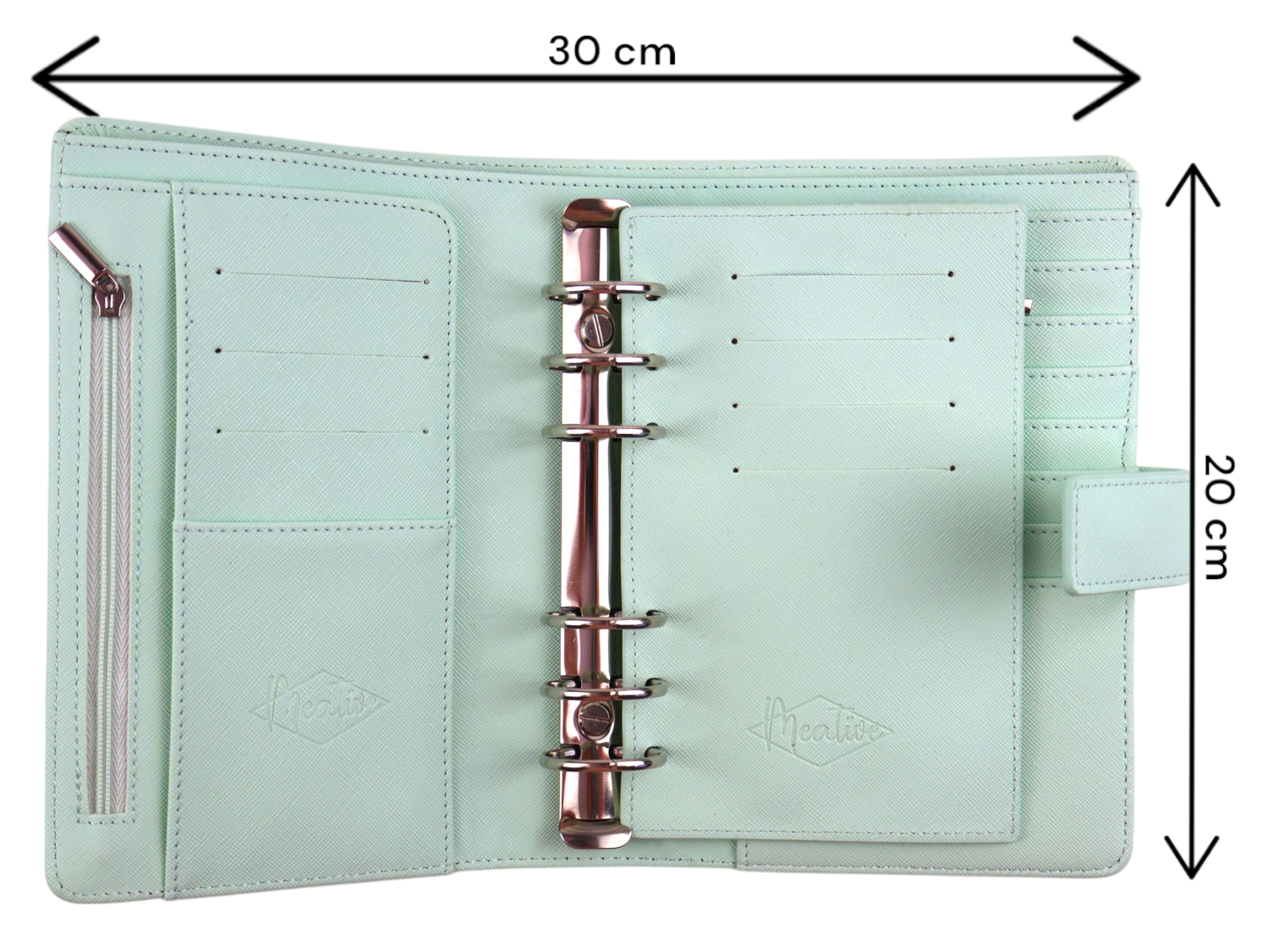 Meative Deluxe Binder | glatte Struktur | DIN A6