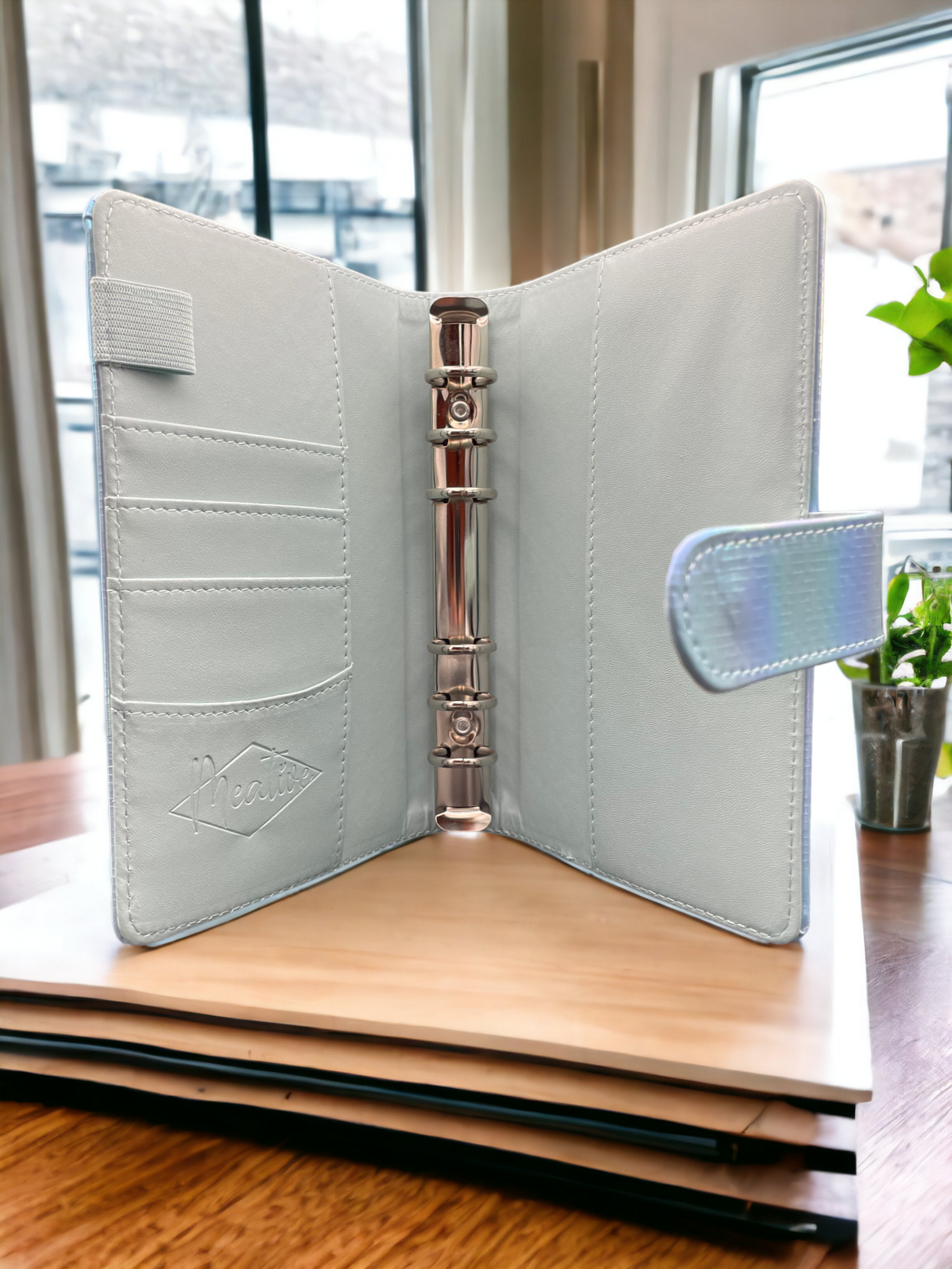Meative holographische Binder | Kästchen Struktur | DIN A6