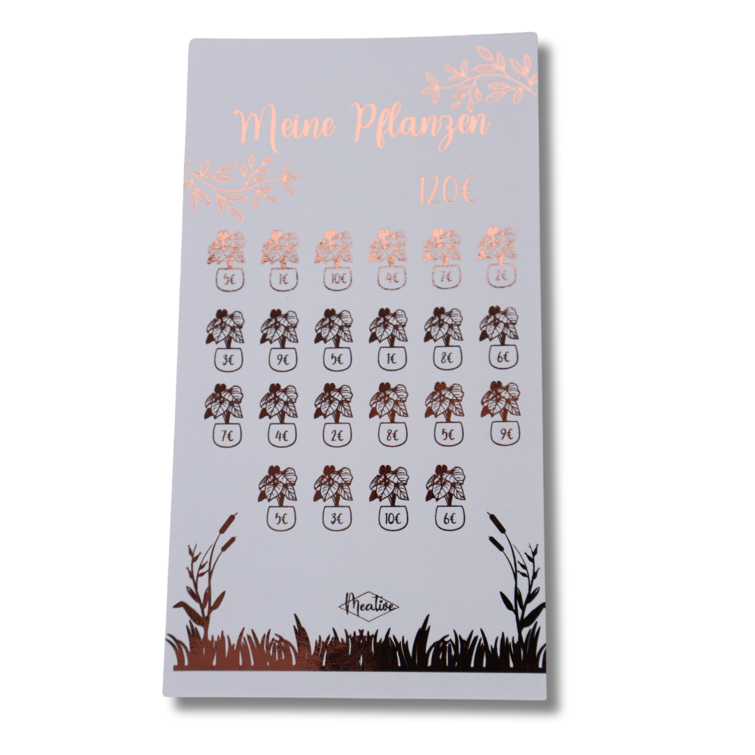 Meine Pflanzen Sparchallenge