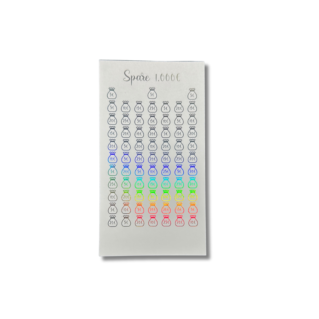 1000€ Sparchallenge