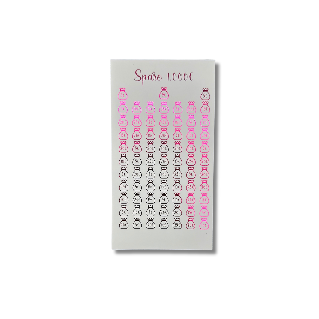 1000€ Sparchallenge