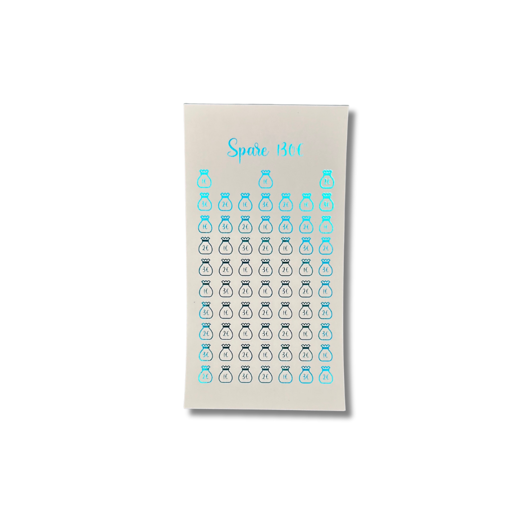 130€ Kleingeld Sparchallenge