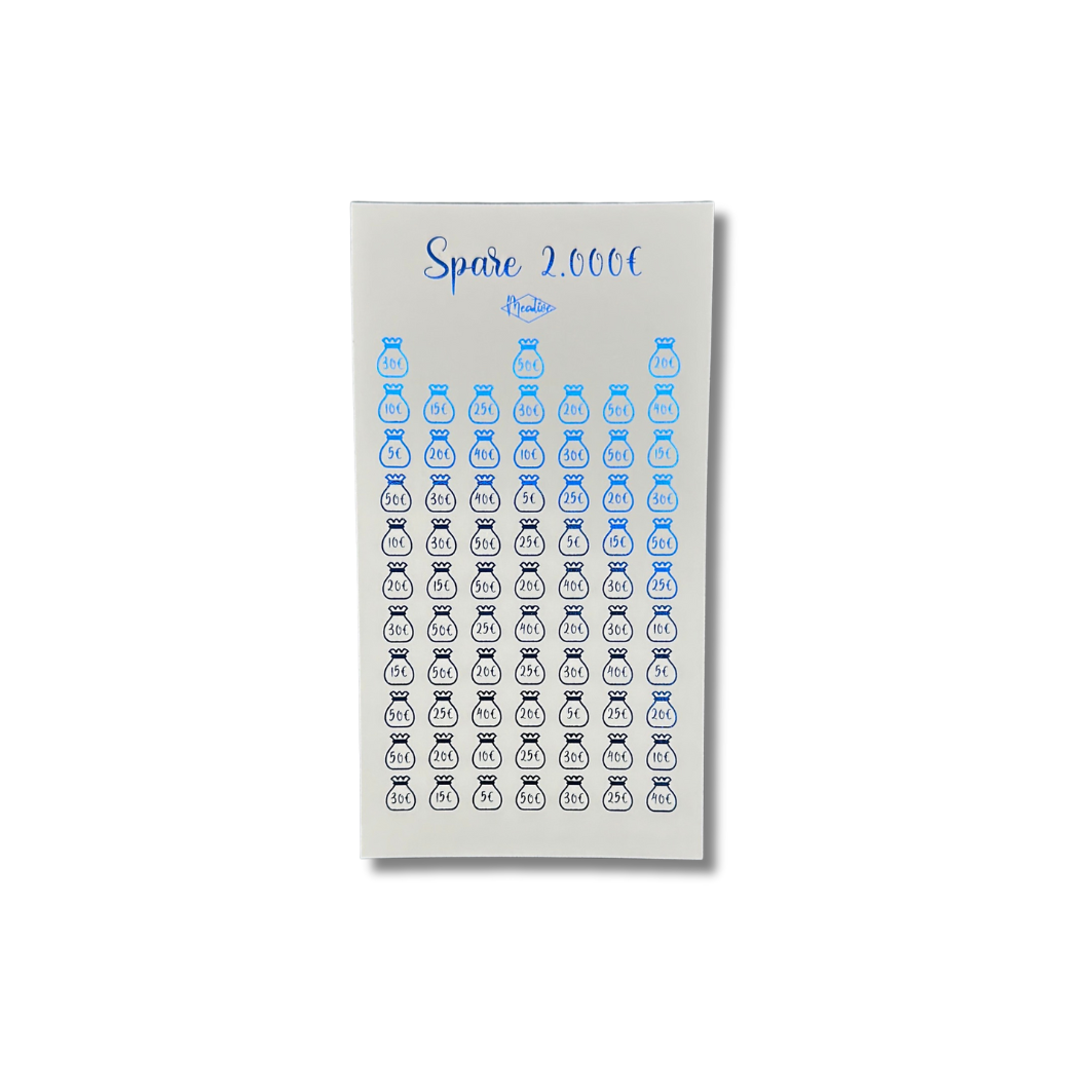 2000 Euro Sparchallenge