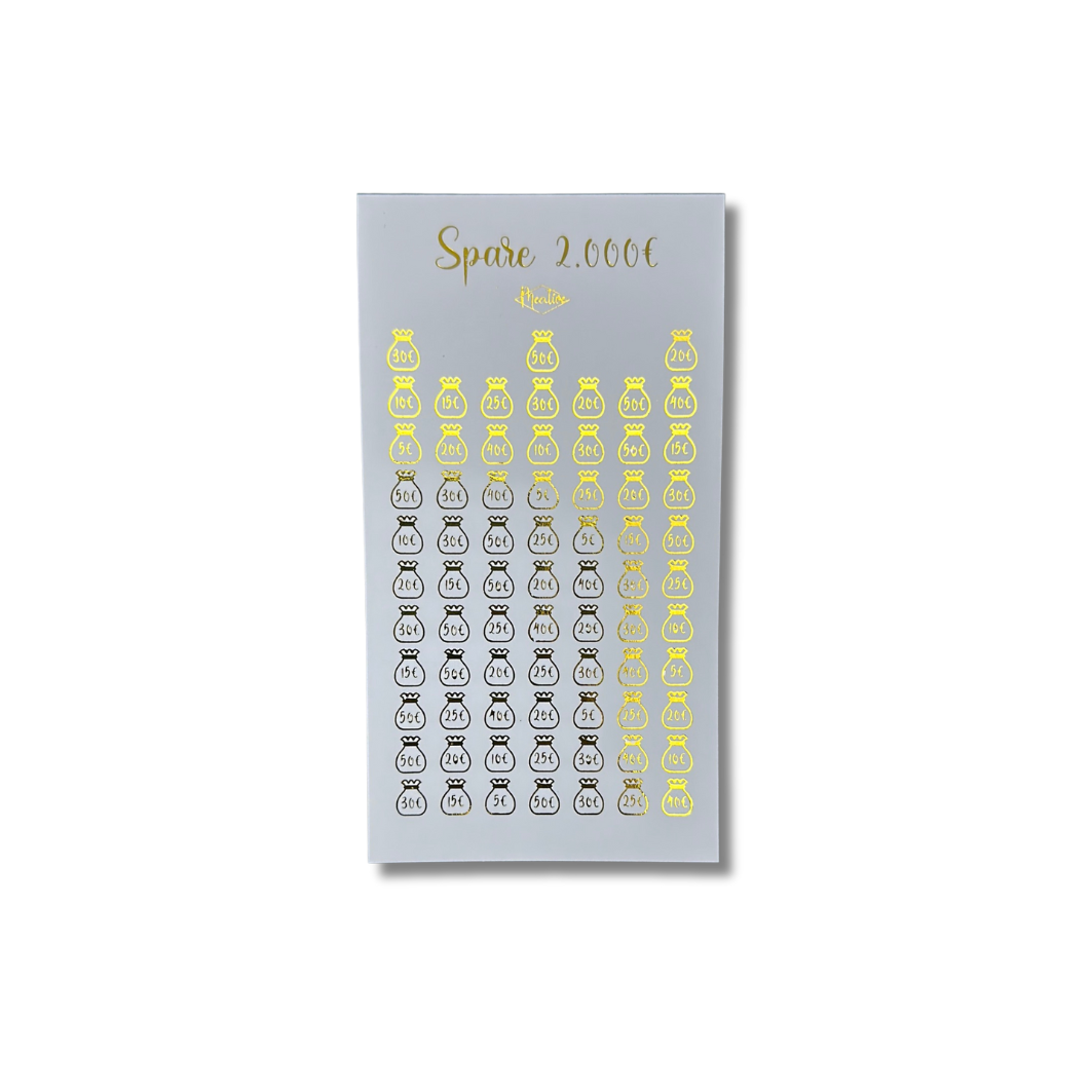 2000 Euro Sparchallenge