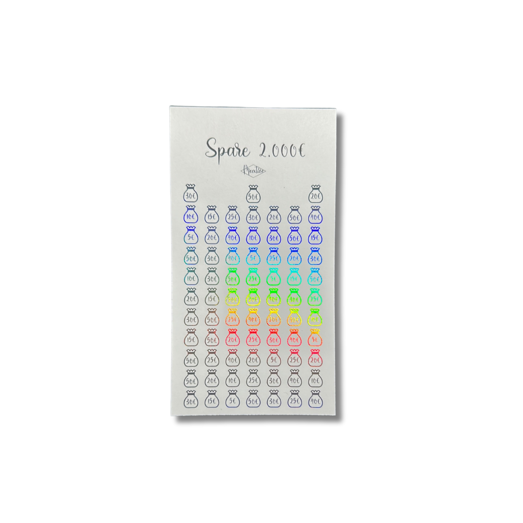 2000 Euro Sparchallenge