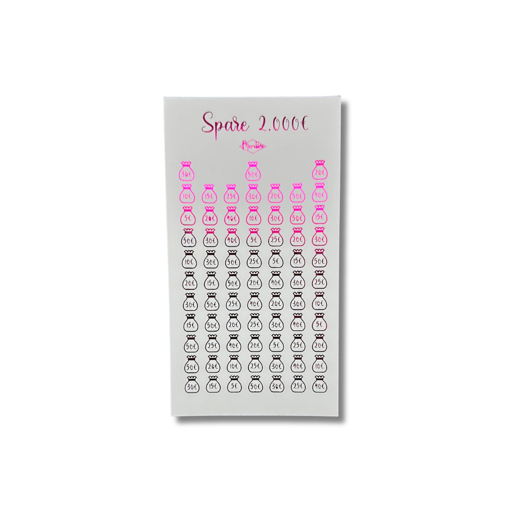 2000 Euro Sparchallenge