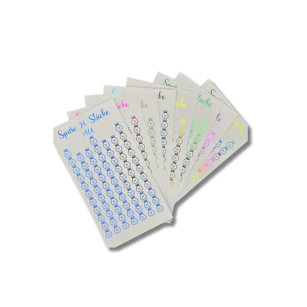 2€ Kleingeld Sparchallenge